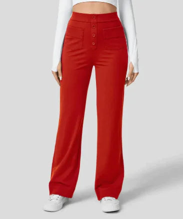 High Waist Wide Leg Baggy Trousers