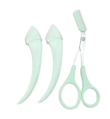 Eyebrow Scissors with Comb and Brow Trimmer