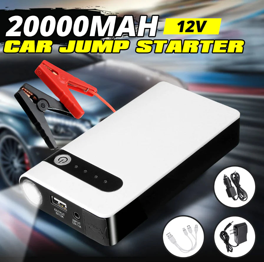 20000mAh Car Jump Starter Booster Jumper Box Power Bank Battery Charger Portable