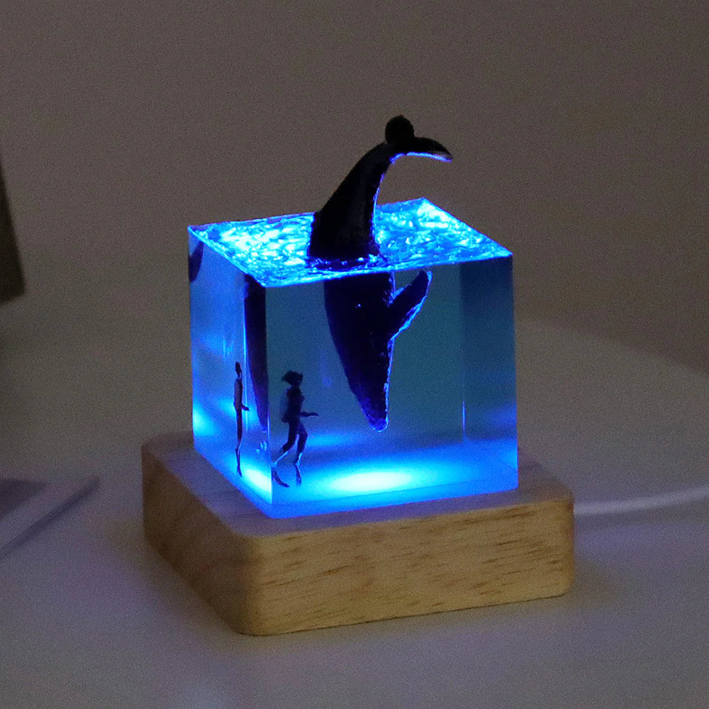 Luminous Cube Mini Night Lamp