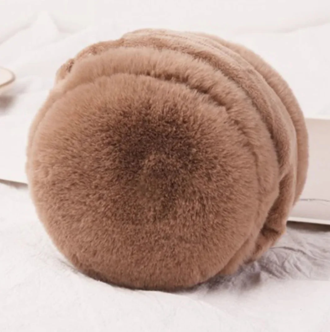 Cute Burger Plush Earmuffs