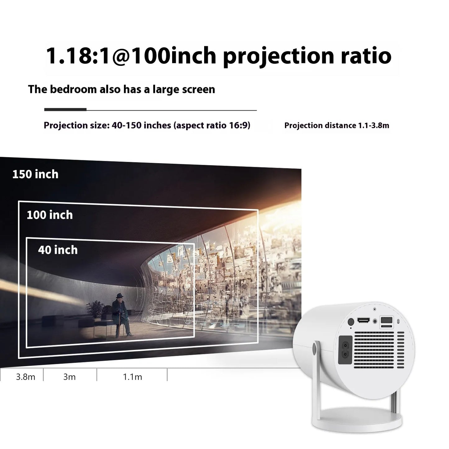 Magcubic HY300 Portable Projector