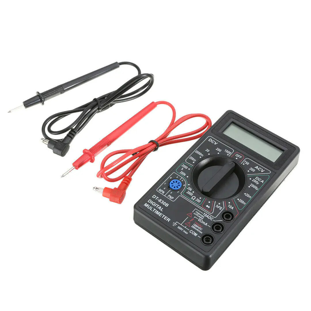 7 Fn Digital Multimeter AC DC Voltage Volt 10 Amp Current Resistance Ohm Meter