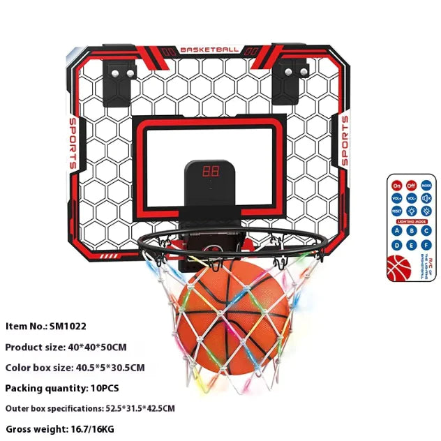 Kids' Indoor Basketball Hoop & Playset