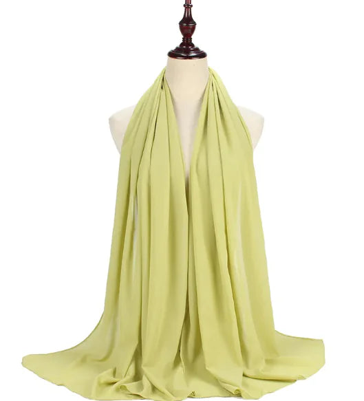 Pearl Chiffon Scarf