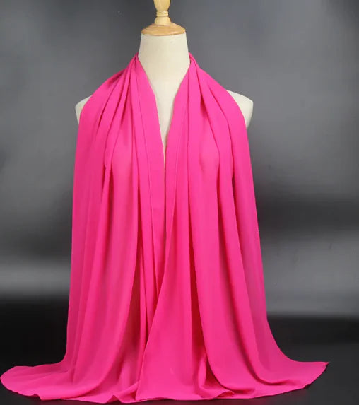 Pearl Chiffon Scarf