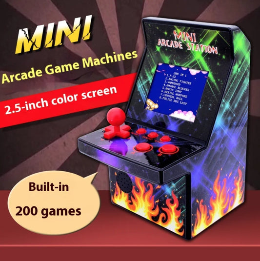 Mini Handheld Arcade Game Console