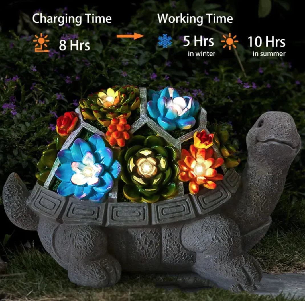 Solar Garden Statue Ornament