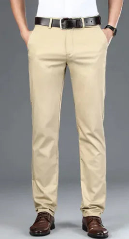 Men's loose straight business casual pants