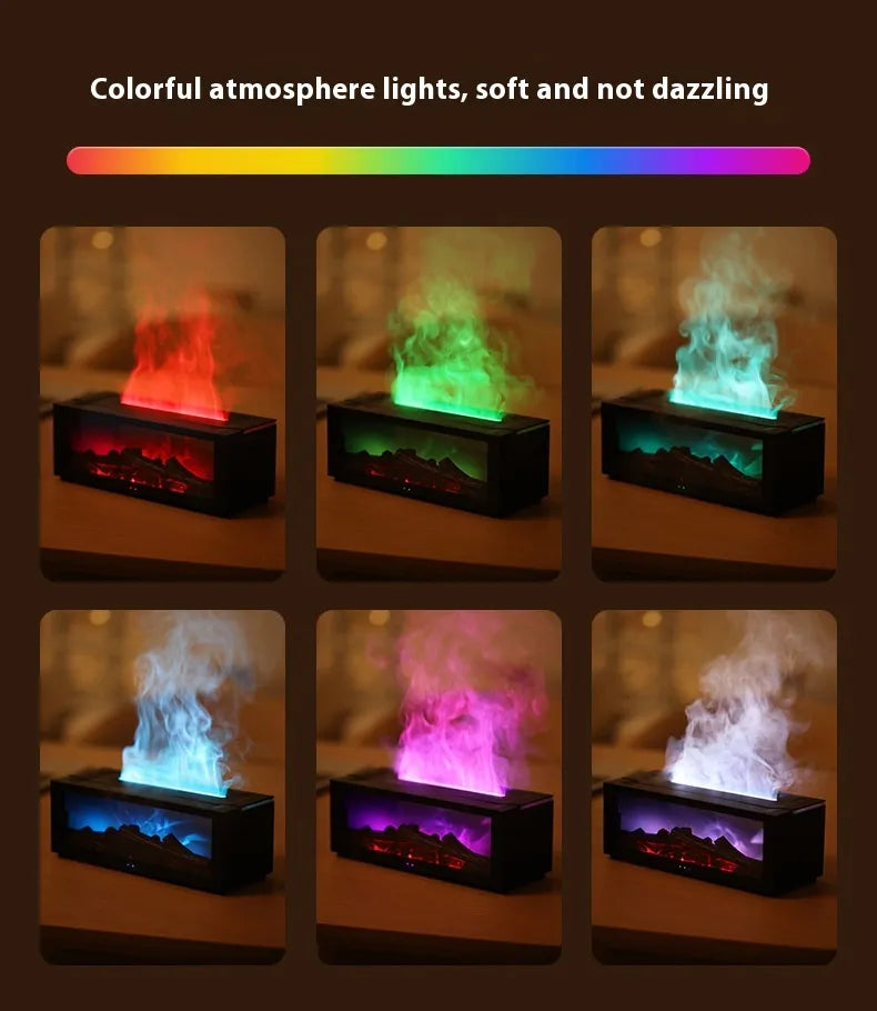 Flame Aromatherapy Essential Oil Diffuser