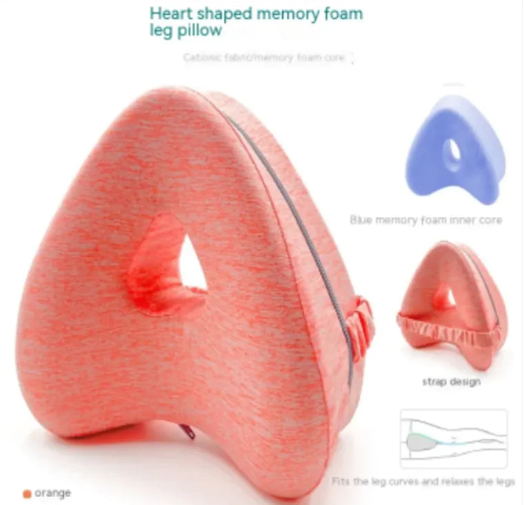 Heart-shaped Memory Foam Leg Pillow