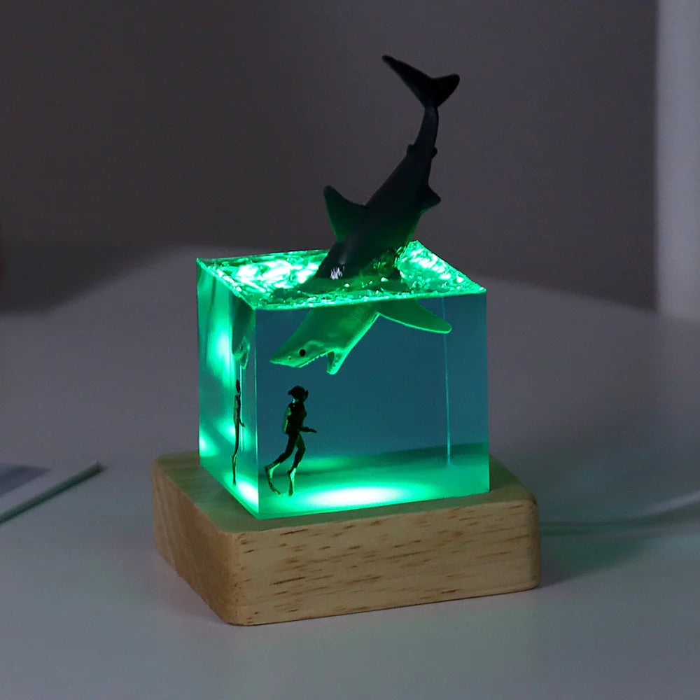 Luminous Cube Mini Night Lamp