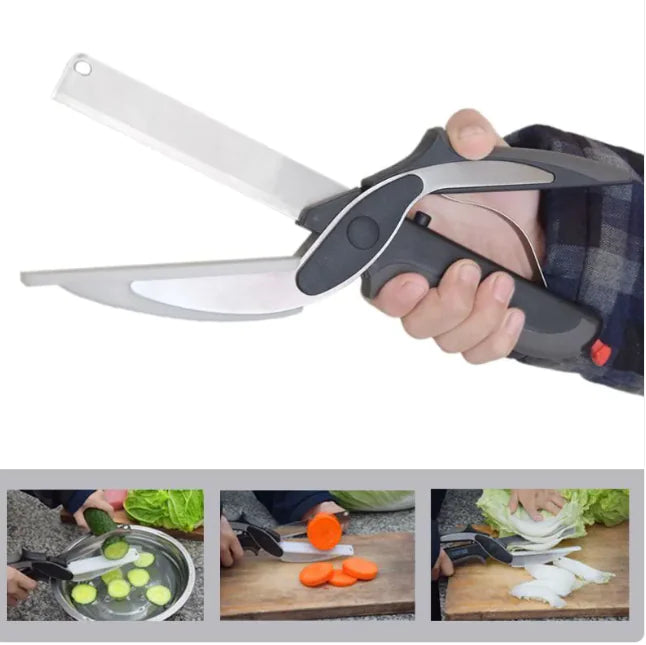 2-in-1 Multifunctional Food Scissors