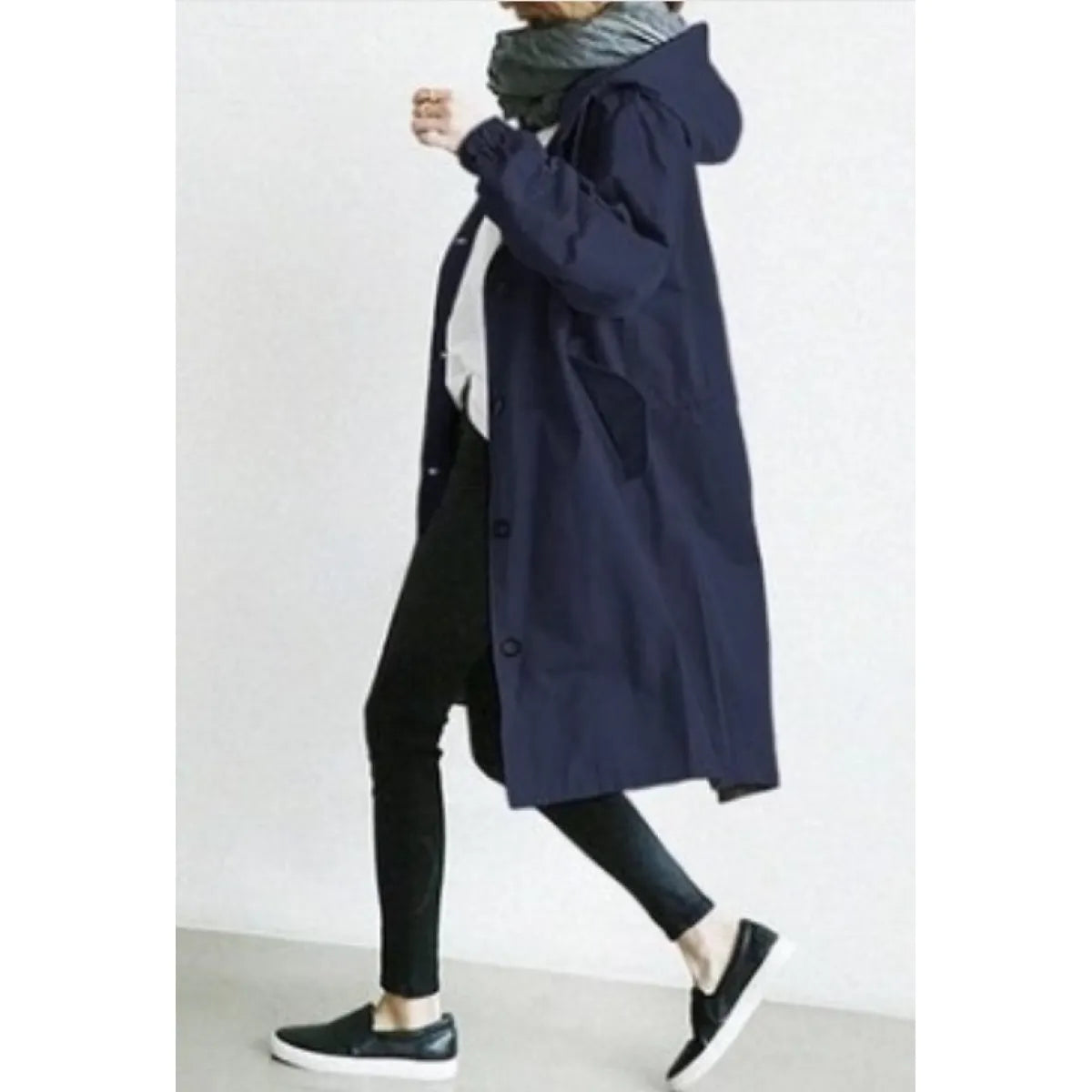 Oversized Women's Korean Style Slim Windbreaker