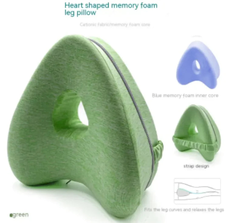 Heart-shaped Memory Foam Leg Pillow