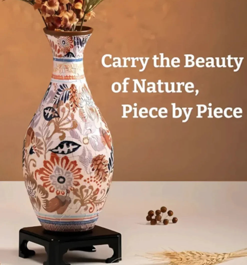 3D DIY Puzzle Vase