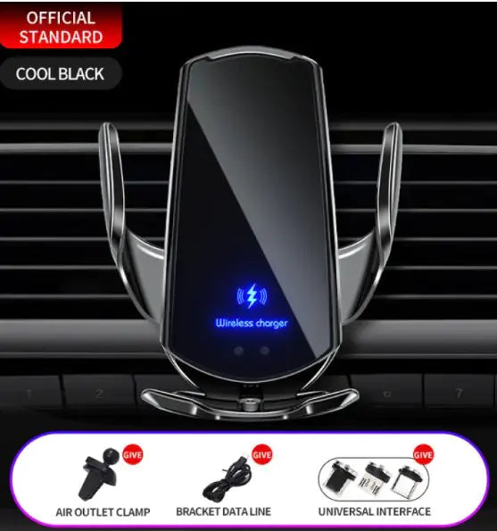 Car Wireless Charger with Magnetic Phone Holder