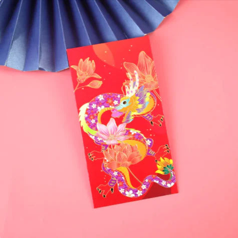 2024 Year of the Dragon Chinese New Year Red Envelopes – Festive National Style