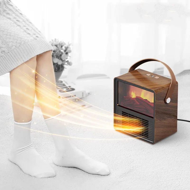 3D Simulation Flame Heater