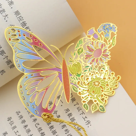 Metal Butterfly Bookmark