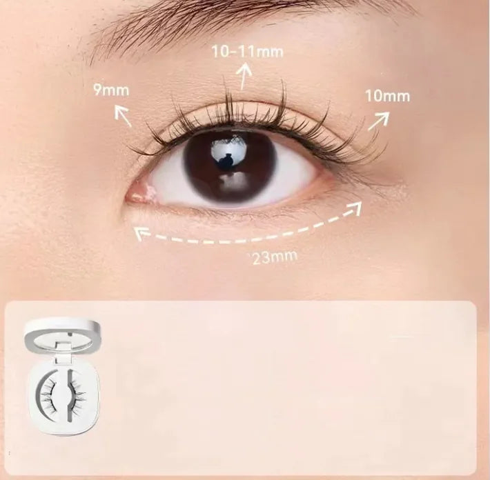 Widened Eyelash Soft Magnetic Suction