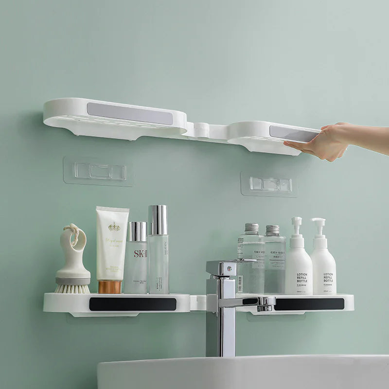 Corner Mounted Wall Shelf