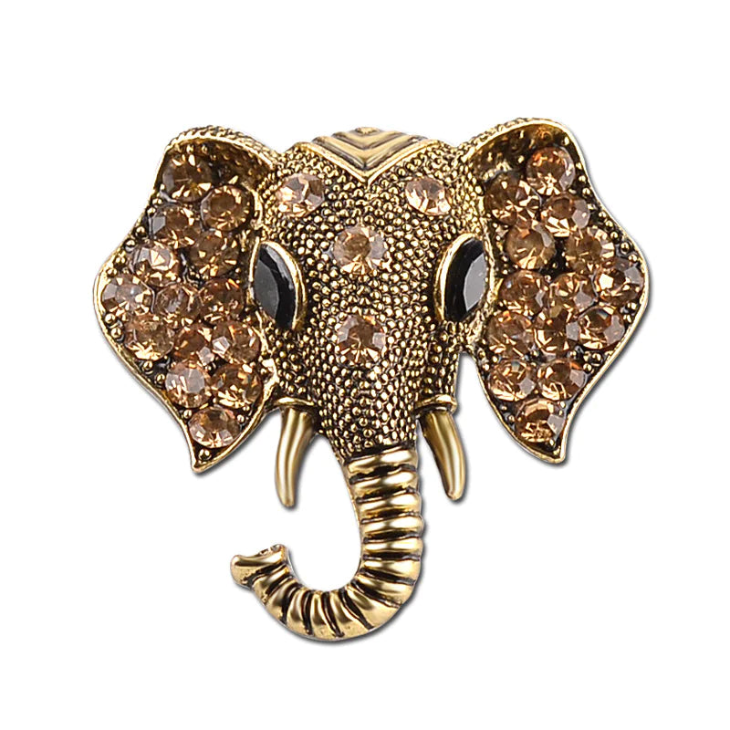 Animal Diamond Brooch