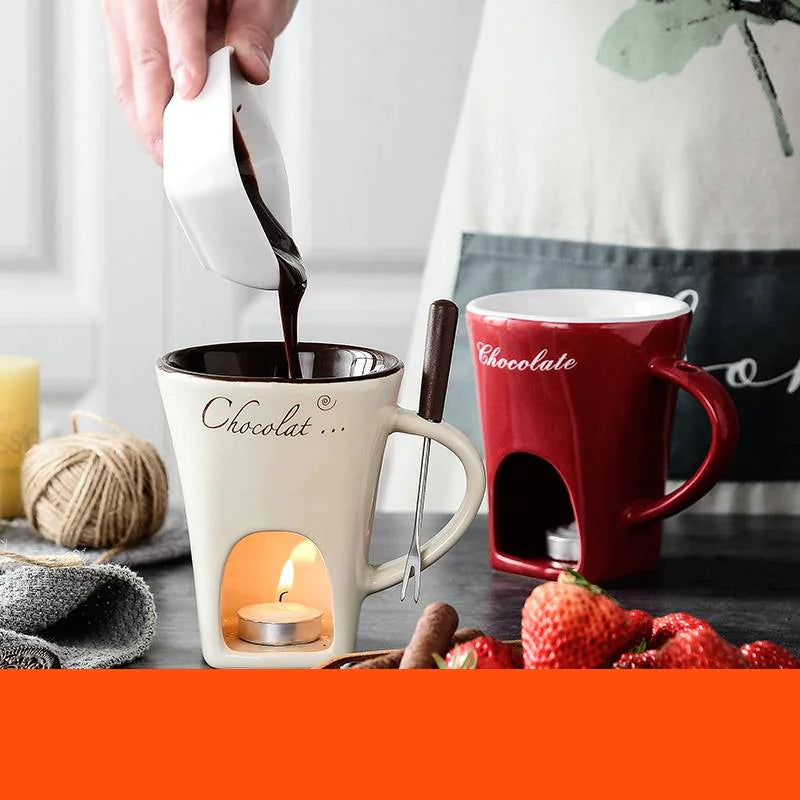 Choco Melt Ceramic Fondue Mug