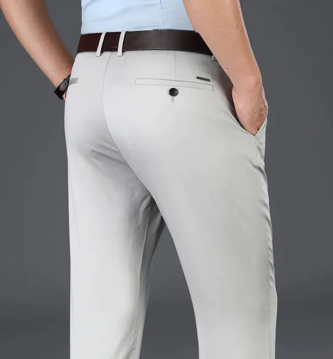 Men's loose straight business casual pants