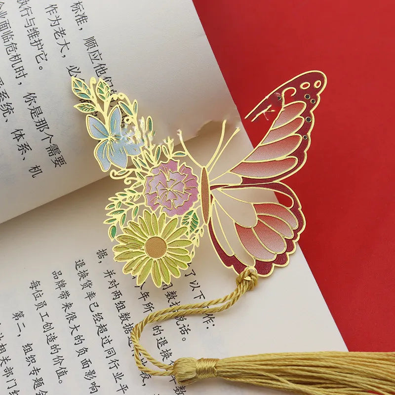 Metal Butterfly Bookmark