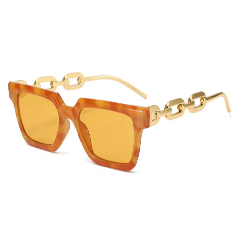 Modern European & American Style Square Sunglasses – Trendy and Chic Design