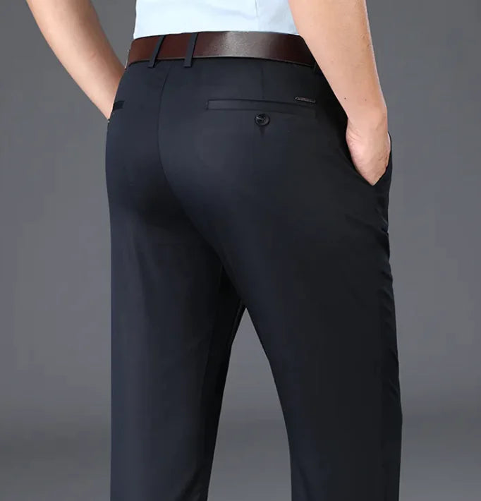 Men's loose straight business casual pants