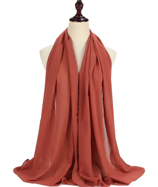 Pearl Chiffon Scarf