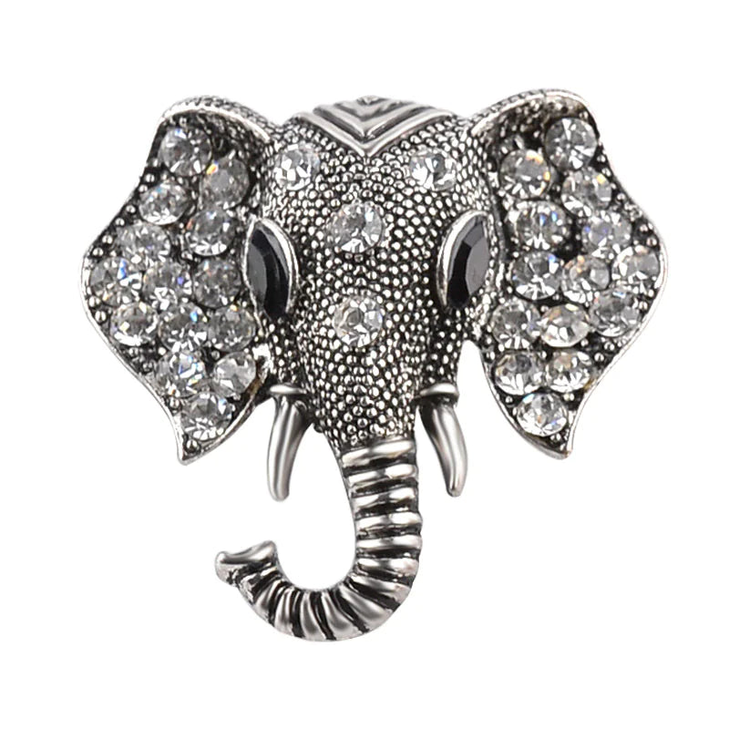 Animal Diamond Brooch