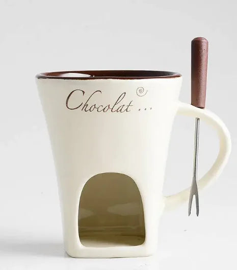 Chocolate Cheese Fondue Mug