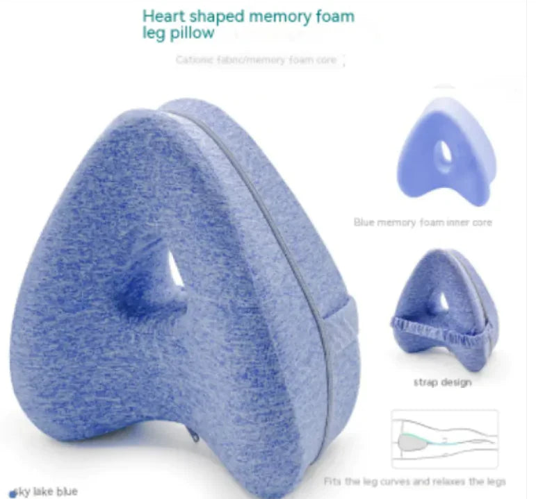 Heart-shaped Memory Foam Leg Pillow