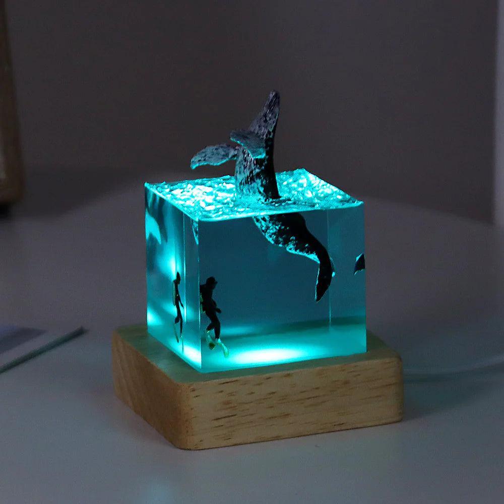 Luminous Cube Mini Night Lamp