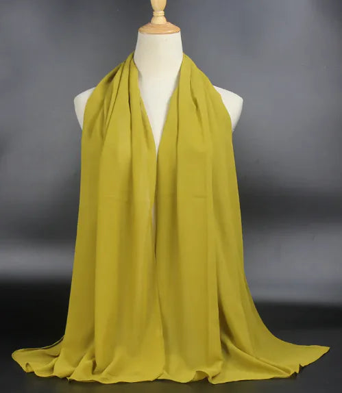 Pearl Chiffon Scarf