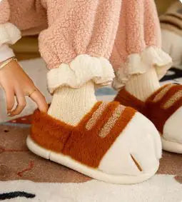 Fluffy Velvet Slippers