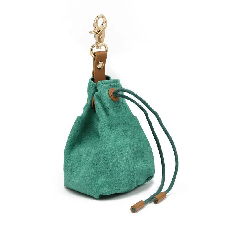 Outdoor Dog-walking Hanging Waist Felt Grain Bag