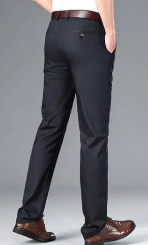 Men's loose straight business casual pants