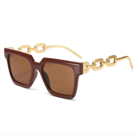 Modern European & American Style Square Sunglasses – Trendy and Chic Design