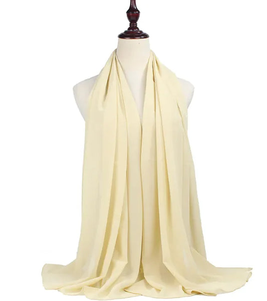 Pearl Chiffon Scarf