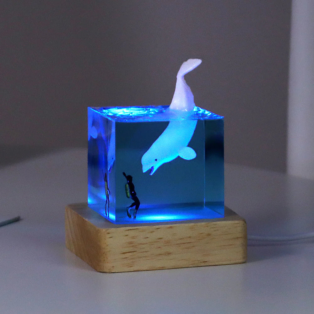 Luminous Cube Mini Night Lamp