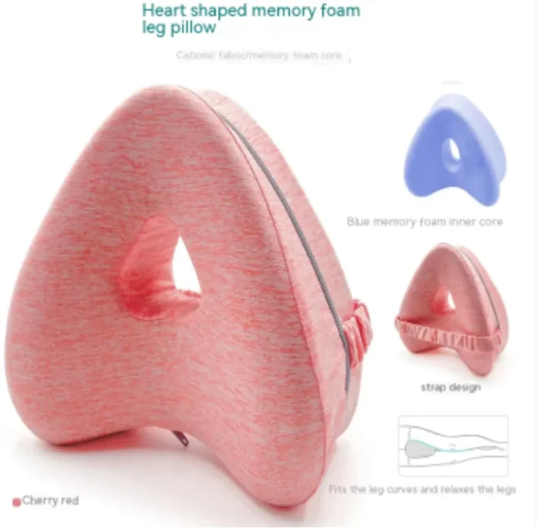 Heart-shaped Memory Foam Leg Pillow