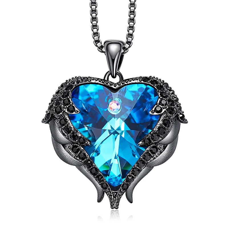 Ocean Heart Necklace