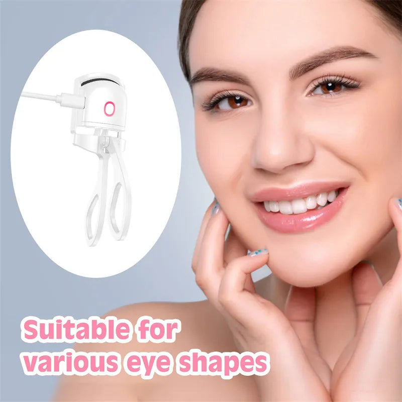 Portable Electric Heated Eyelash Curler