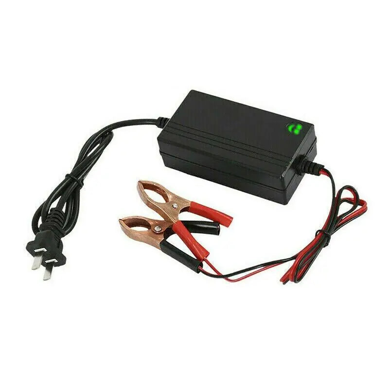 Portable 12V Auto Car Battery Charger Truck Trickle Maintainer Boat Motorcycle