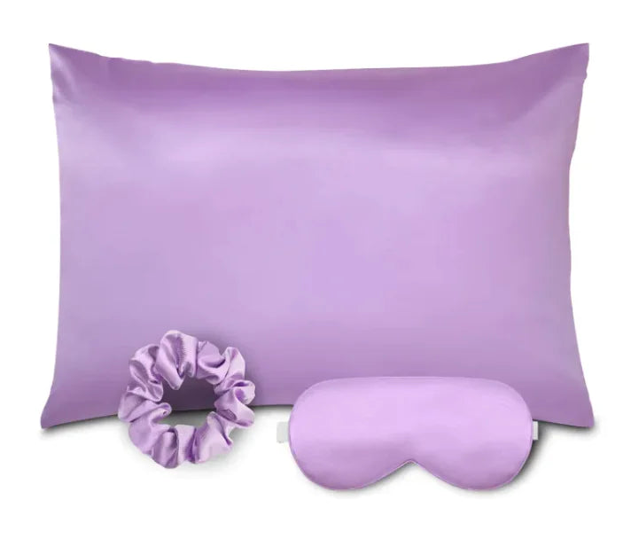 Elegant Silk-Effect Pillowcase