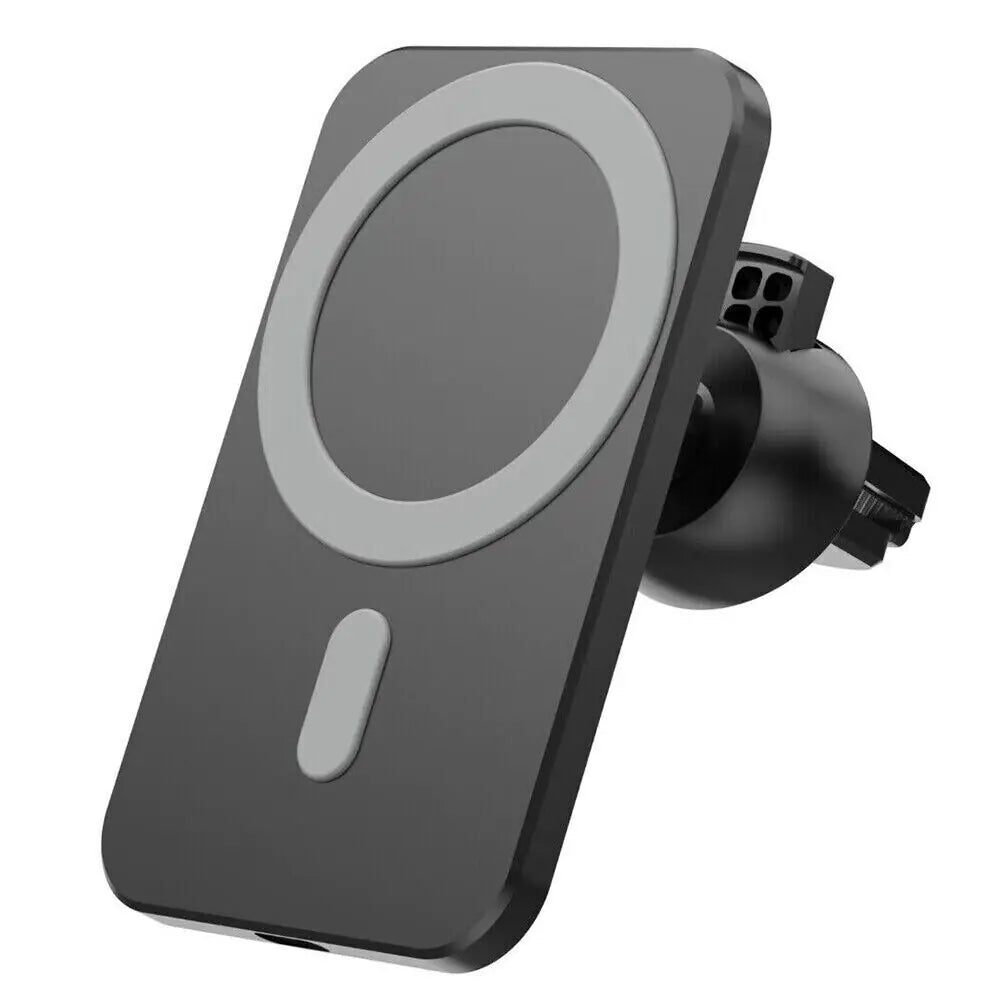 Magnetic Wireless Charger Car Mount Holder For iPhone 12 13 14 Pro Max MagSafe